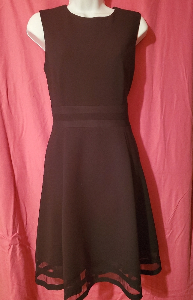 #531 Calvin Klein black dress